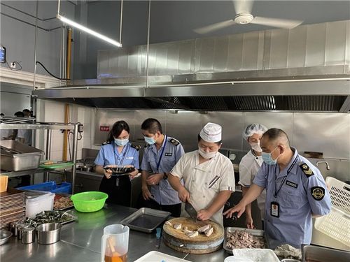 固始縣市場監管局主動作為 護航中高招食品安全餐飲服務